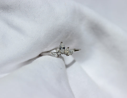 925 Sterling Silver Crown Ring
