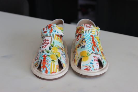 Afternoon Antipasto Leather Sandals