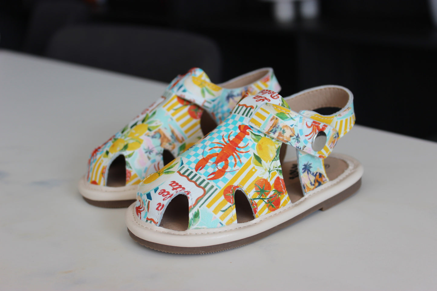 Afternoon Antipasto Leather Sandals