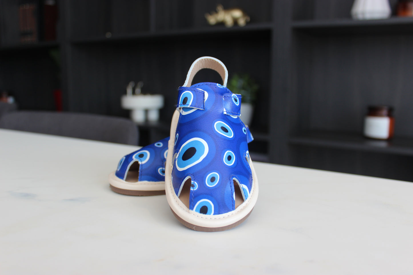 Ocean Aura Leather Sandals