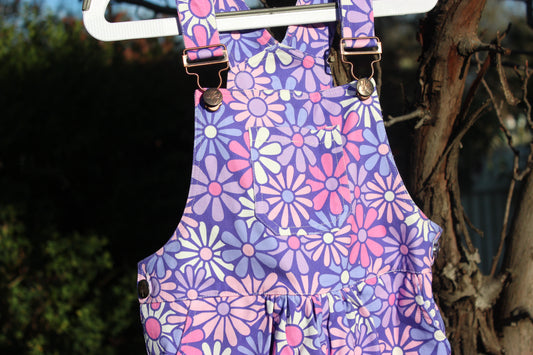 SECONDS - Pretty Posie Overalls