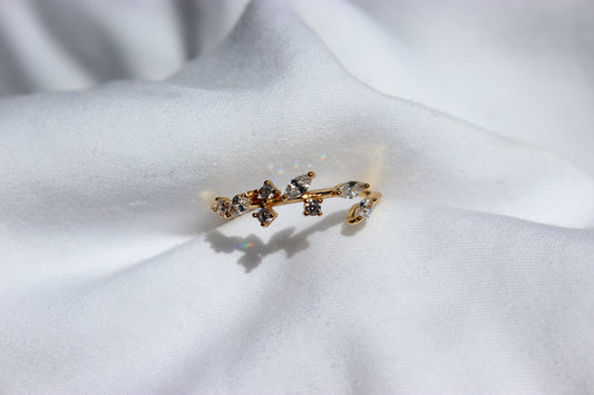 Adjustable Leaf Ring