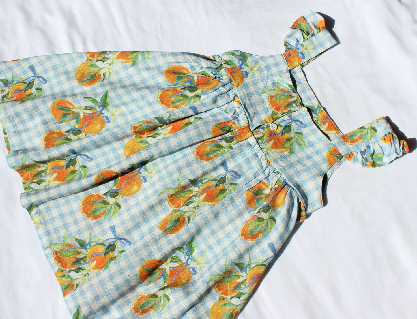 The Sweetest Little Orange Dress