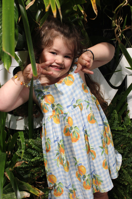 The Sweetest Little Orange Dress