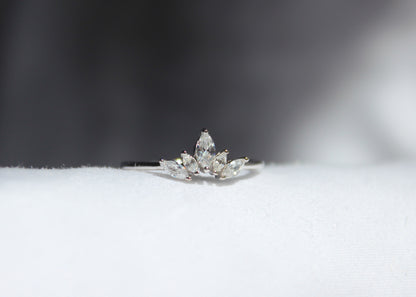 925 Sterling Silver Crown Ring