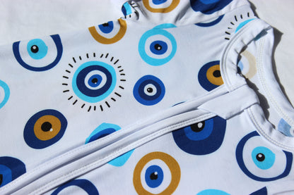 Hellenic Halo Short Baby Onesie