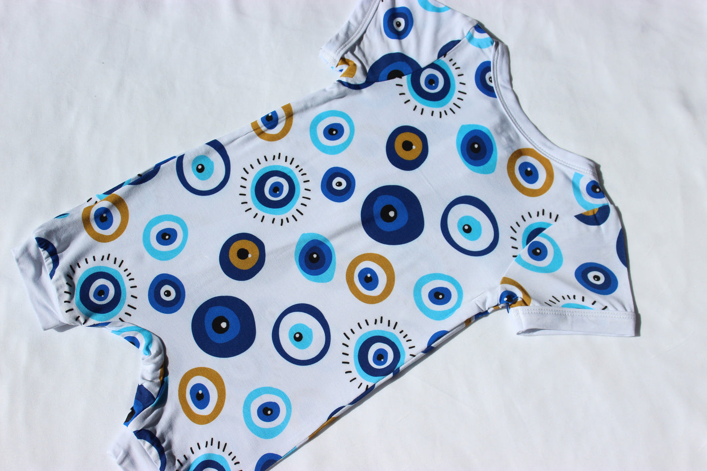 Hellenic Halo Short Baby Onesie