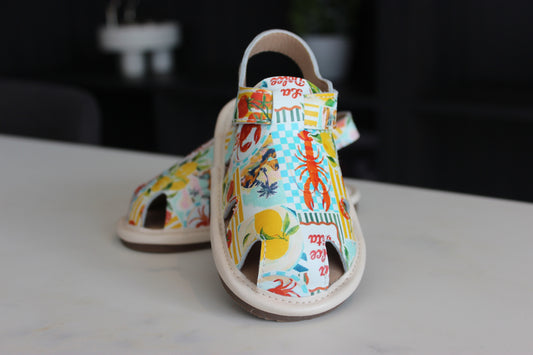 Afternoon Antipasto Leather Sandals