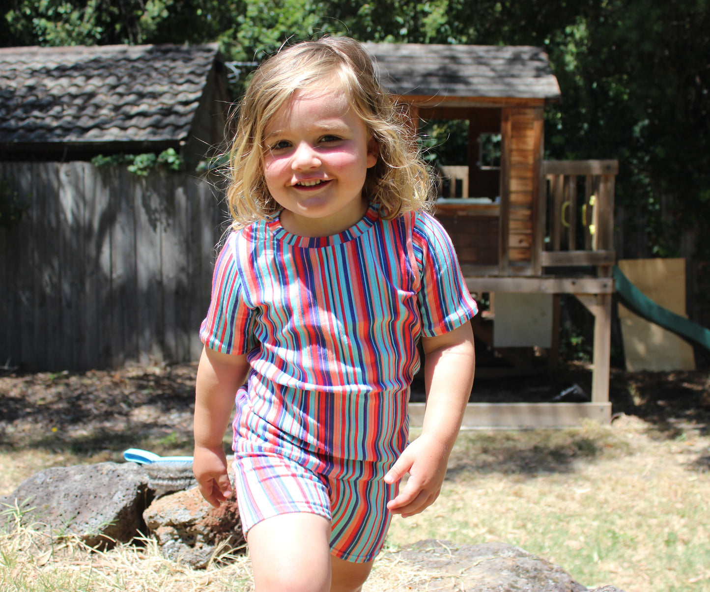 Summer Stripes Tee - Bubble O' Bill