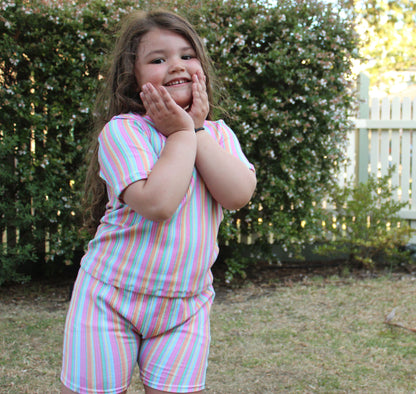 Summer Stripes Tee - Paddlepop