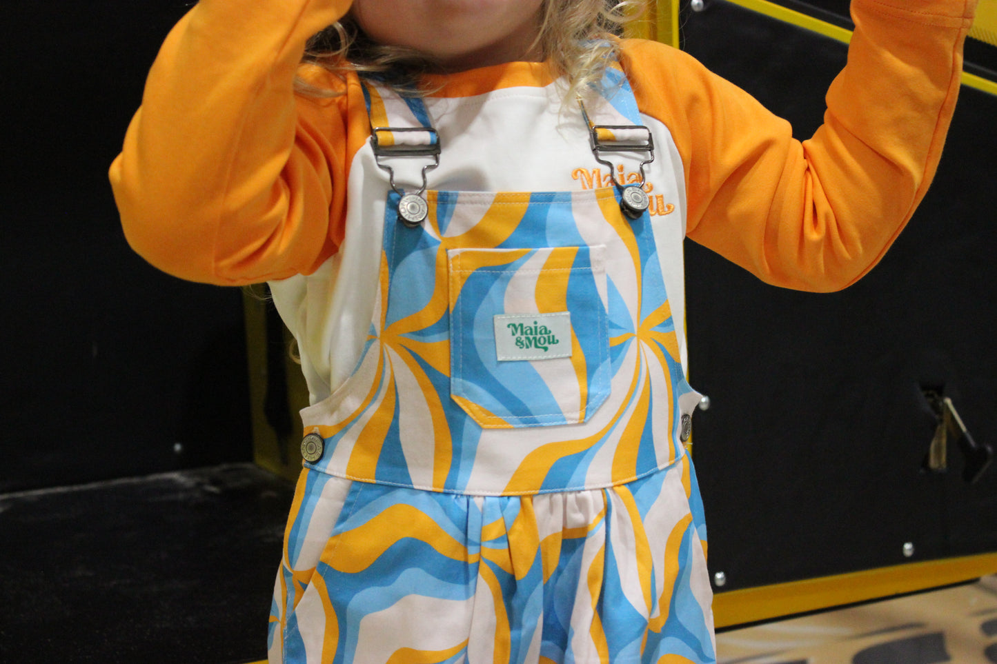 Vibin' Bubble Overalls