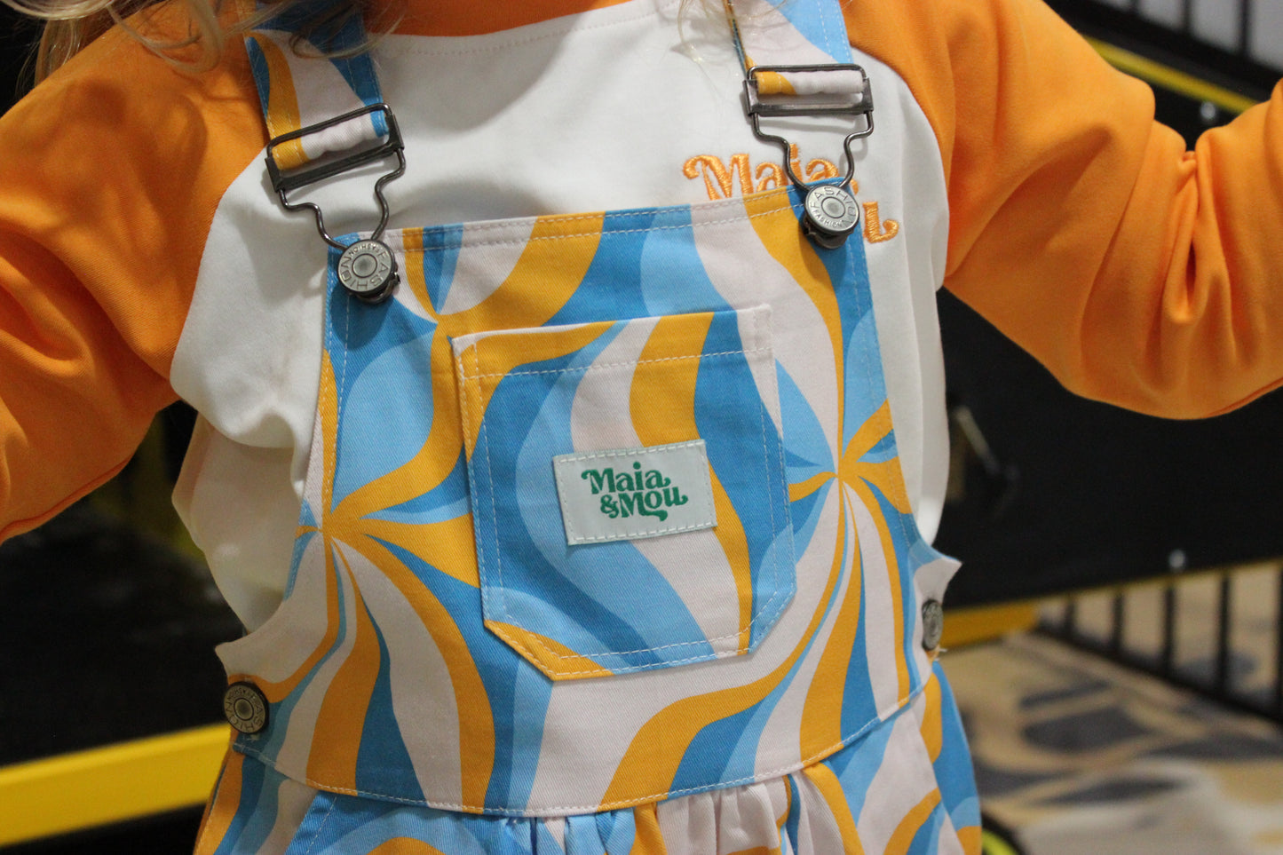 Vibin' Bubble Overalls
