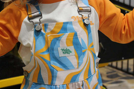 Vibin' Bubble Overalls
