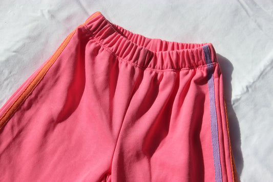 Matchy Rugby Trackies Pink/Peach