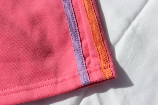 Matchy Rugby Trackies Pink/Peach