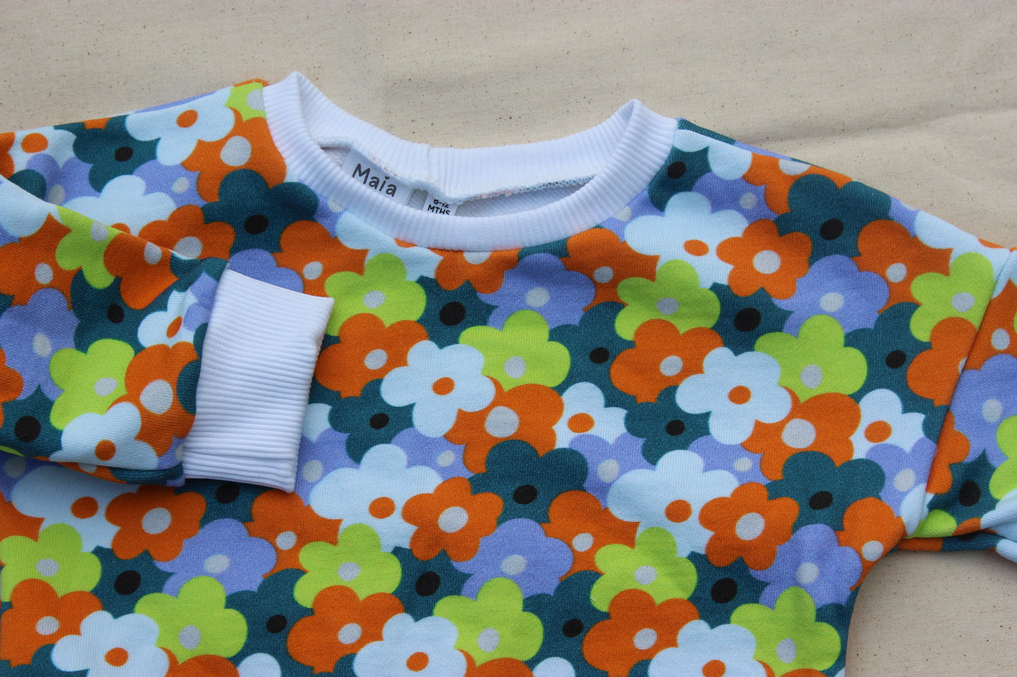 Ditsy Floral Jumper - 6-12 Months