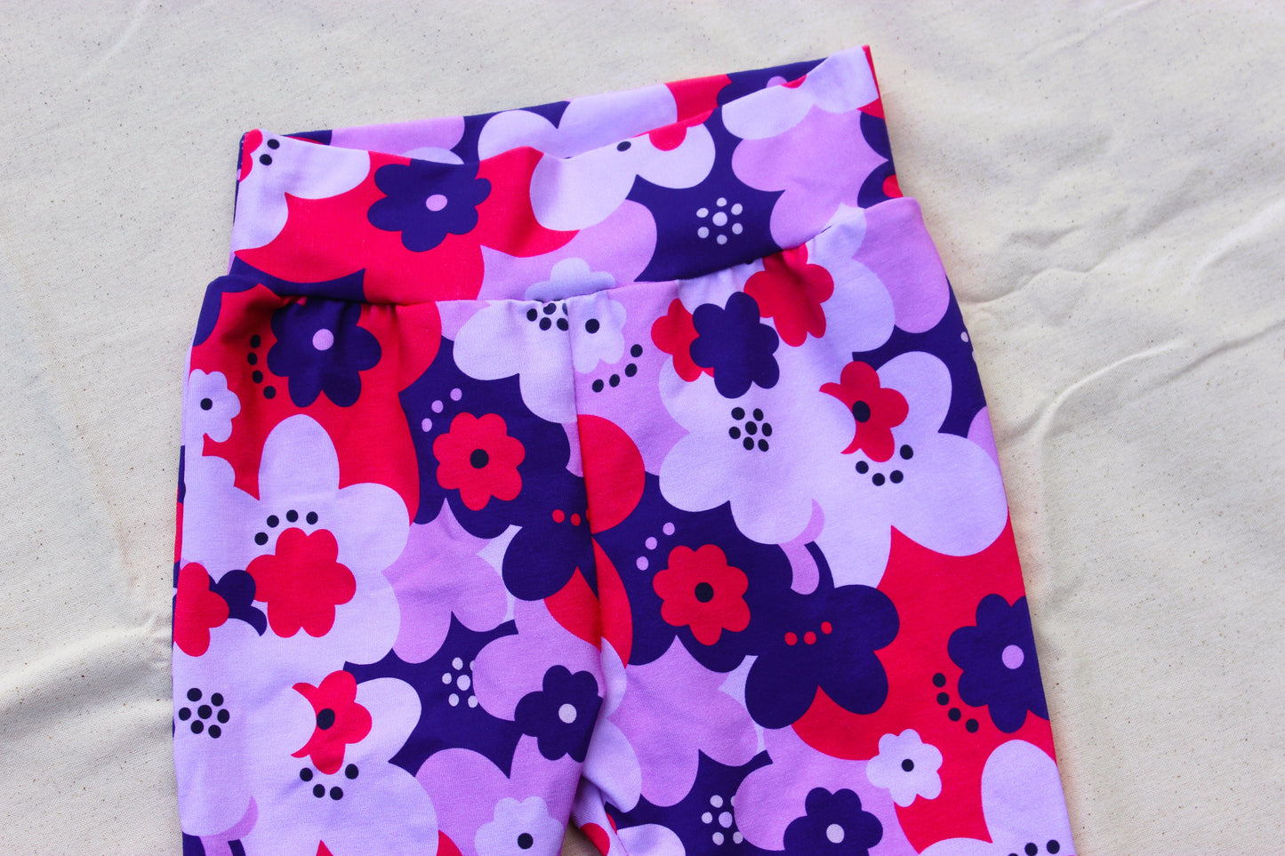 Pink/Purple Flower Flares