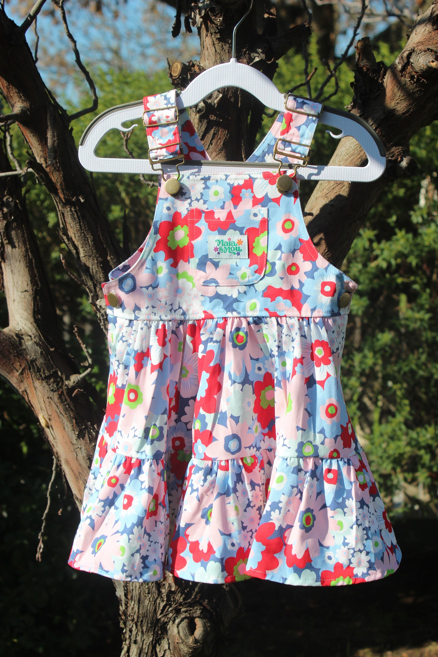 Tea Party Floral Pinafore