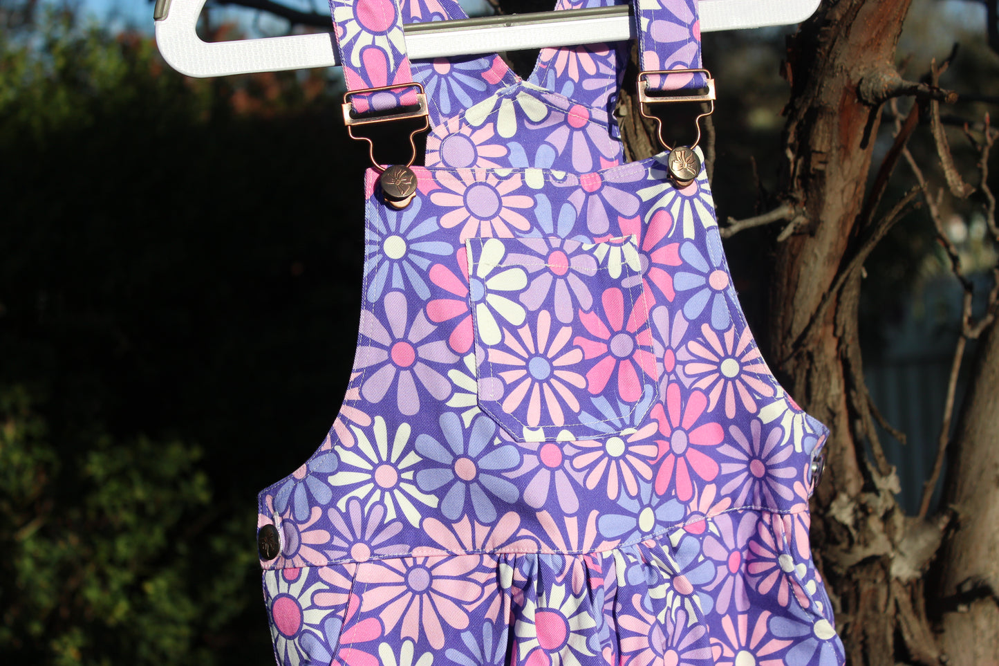 SECONDS - Pretty Posie Overalls