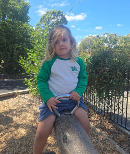 Green Raglan Longsleeve