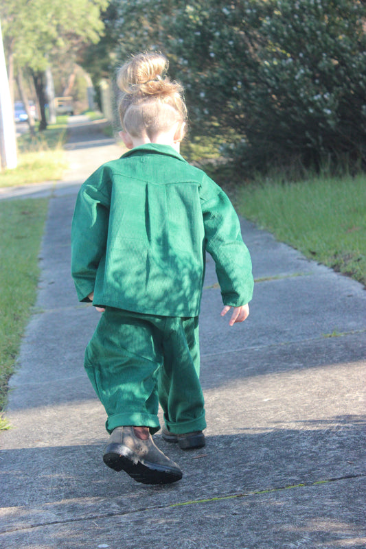 Emerald Green Cord Pants