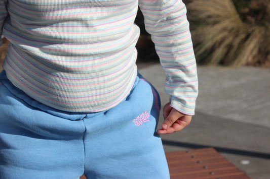 Pink & White Striped Longsleeve