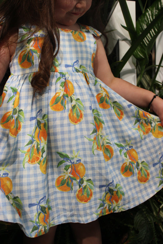 The Sweetest Little Orange Dress