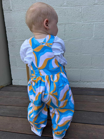 Vibin' Bubble Overalls