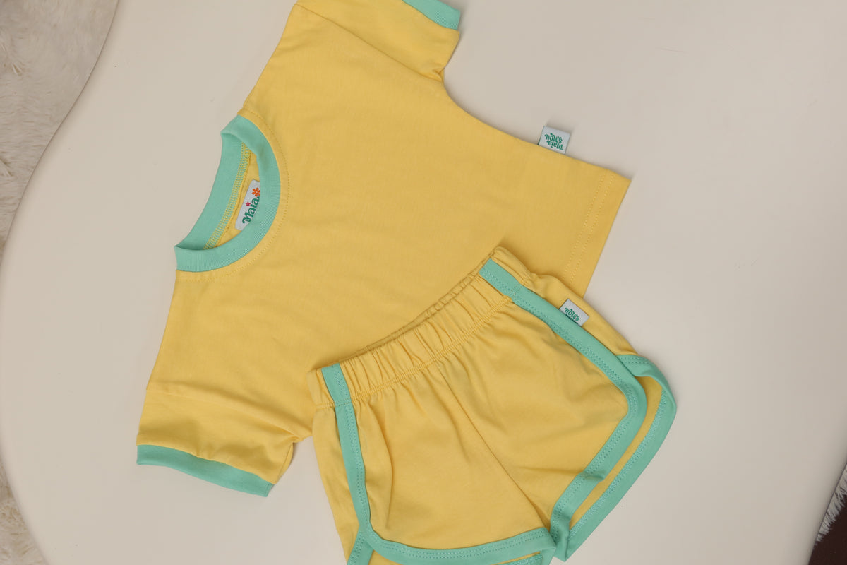 Splice Baby Tee & Short Set