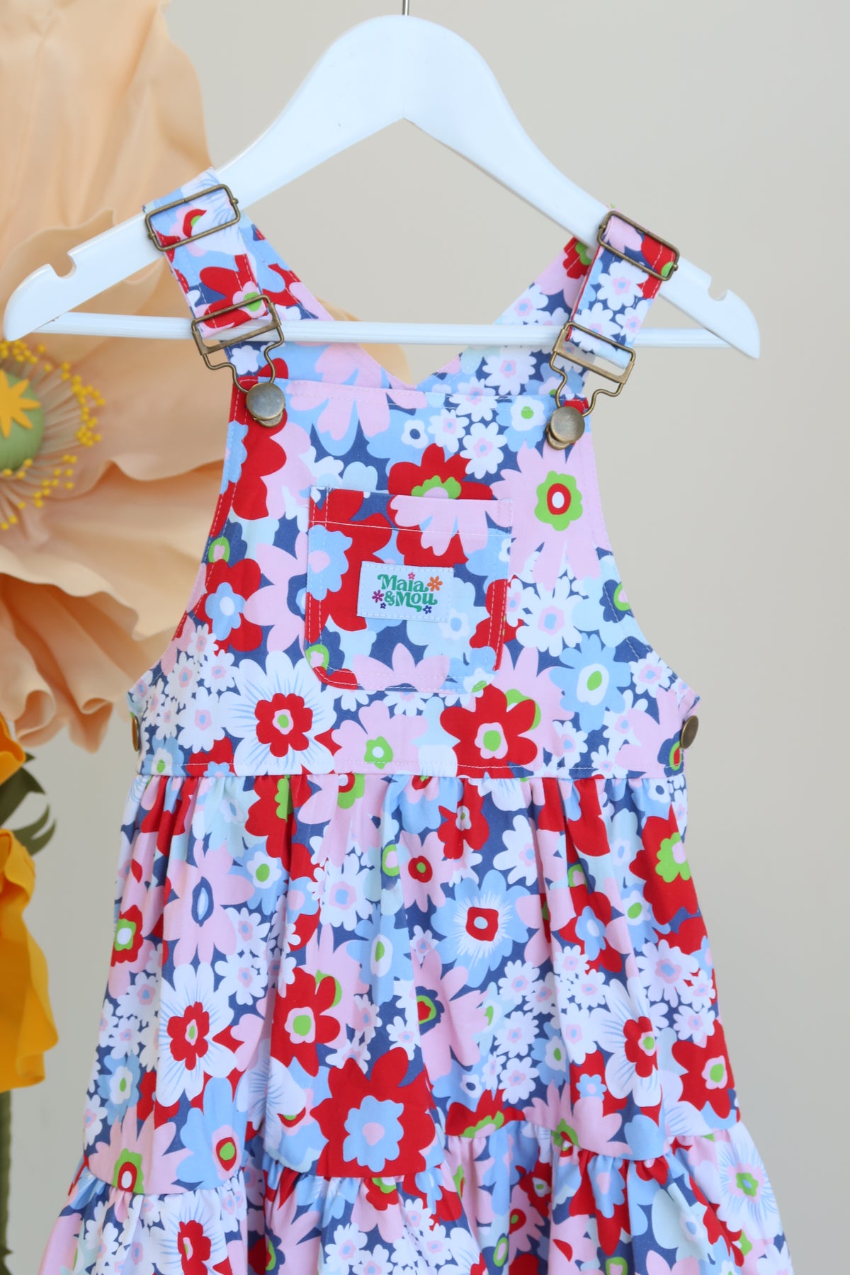 Tea Party Floral Pinafore