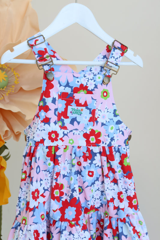Tea Party Floral Pinafore